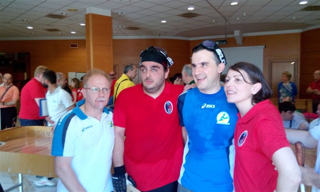 da sinistra, Maurizio Regondi, Marco Ferrigno, Luca Liberali e Alessandra Carta